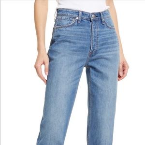 🤍 NWT Rag & Bone Alex High-Rise Straight Jeans 32 🤍